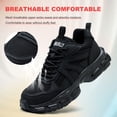 thumbnail image 2 of AUXDIQ Safety Sneakers Women Lightweight Steel Toe Shoes Puncture Proof Industrial Work Trainers, 2 of 6