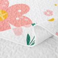 thumbnail image 5 of Erosebridal Multicolor Wild Floral Twin Quilt Set,Kawaii Flowers Pattern Twin Coverlet Set For Girls,2 Pieces, 5 of 7