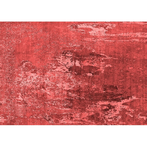 Ahgly Company Indoor Rectangle Oriental Red Industrial Area Rugs, 8' x 12'