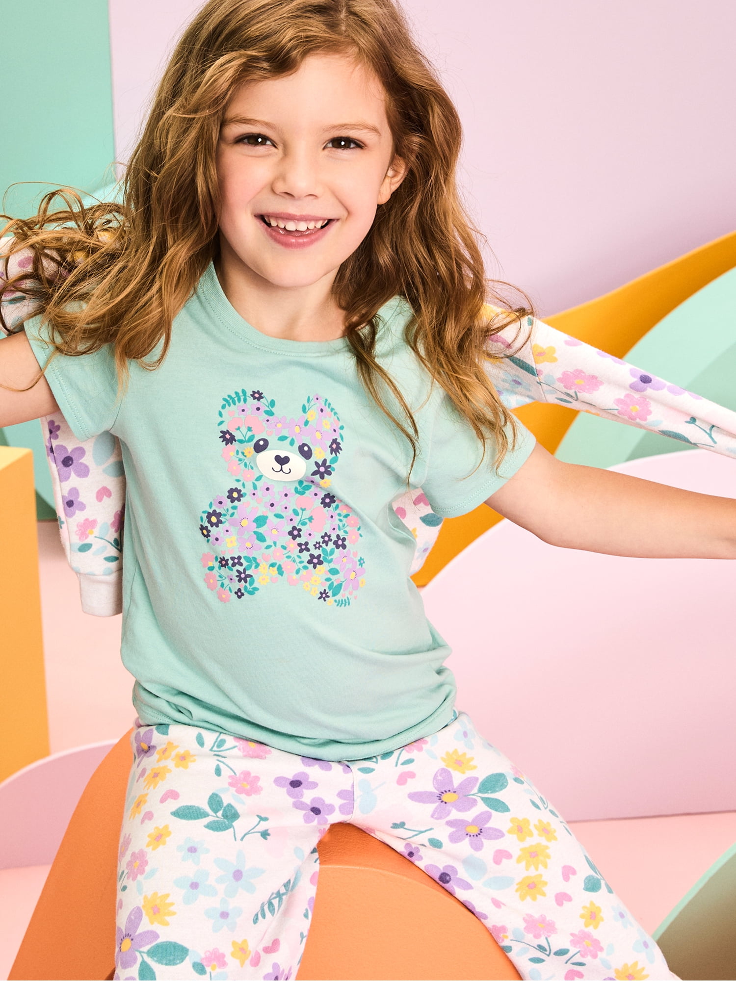 Garanimals Baby & Toddler Girl 3-Piece Outfit Set, Sizes 0-6T