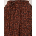 thumbnail image 5 of Moomaya Printed Maxi Skirt, Women's Elastic Waist Flowy Summer Long Skirt, 5 of 9