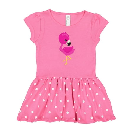 

Inktastic Cute Flamingo Pink Flamingo Baby Flamingo Bird Gift Baby Girl Dress
