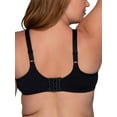 thumbnail image 2 of Vanity Fair Womens Beauty Back Full Figure Underwire Bra, 44B, Midnight Black, 2 of 5