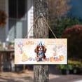 thumbnail image 3 of Watercolor Cavalier King Charles Spaniel Happy Birthday Celebration Balloons Gift Party Landscape Wood Sign Dog Lover Gifts Hanging Wall Home Decor - 00028, 3 of 5