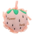 thumbnail image 1 of Esponja de baño con forma de fresa, esponja de baño de malla de doble cara, bola exfoliante para ducha, exfoliante corporal para gel de ducha, 1 of 7