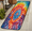 Multicolour 4, variant on ADECORIVY Colorful Rainbow Tie Dye Swirl Washable Runner Rug for Hallway 2x6 Kitchen Runner with Non Slip Backing Soft Low-Pile Floor Carpet for Entrance Living Room Bedroom