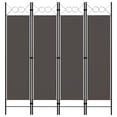 thumbnail image 1 of vidaXL 4-Panel Room Divider Anthracite 160x180 cm, 1 of 4