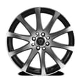 thumbnail image 2 of 17X7.5 10-114.3/120 G-LINE #0001 Black / Polish Face Wheel (B-P) 35/74.1, 2 of 2