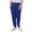 Blue, variant on Glisme Boys Elastic Waist Active Jogger Warm Lined Sweatpants Casual Athletic Pockets Pull On Pants Workout Pants Fall Winter Pants Black Athletic Fit Trousers Size 5-6 Years