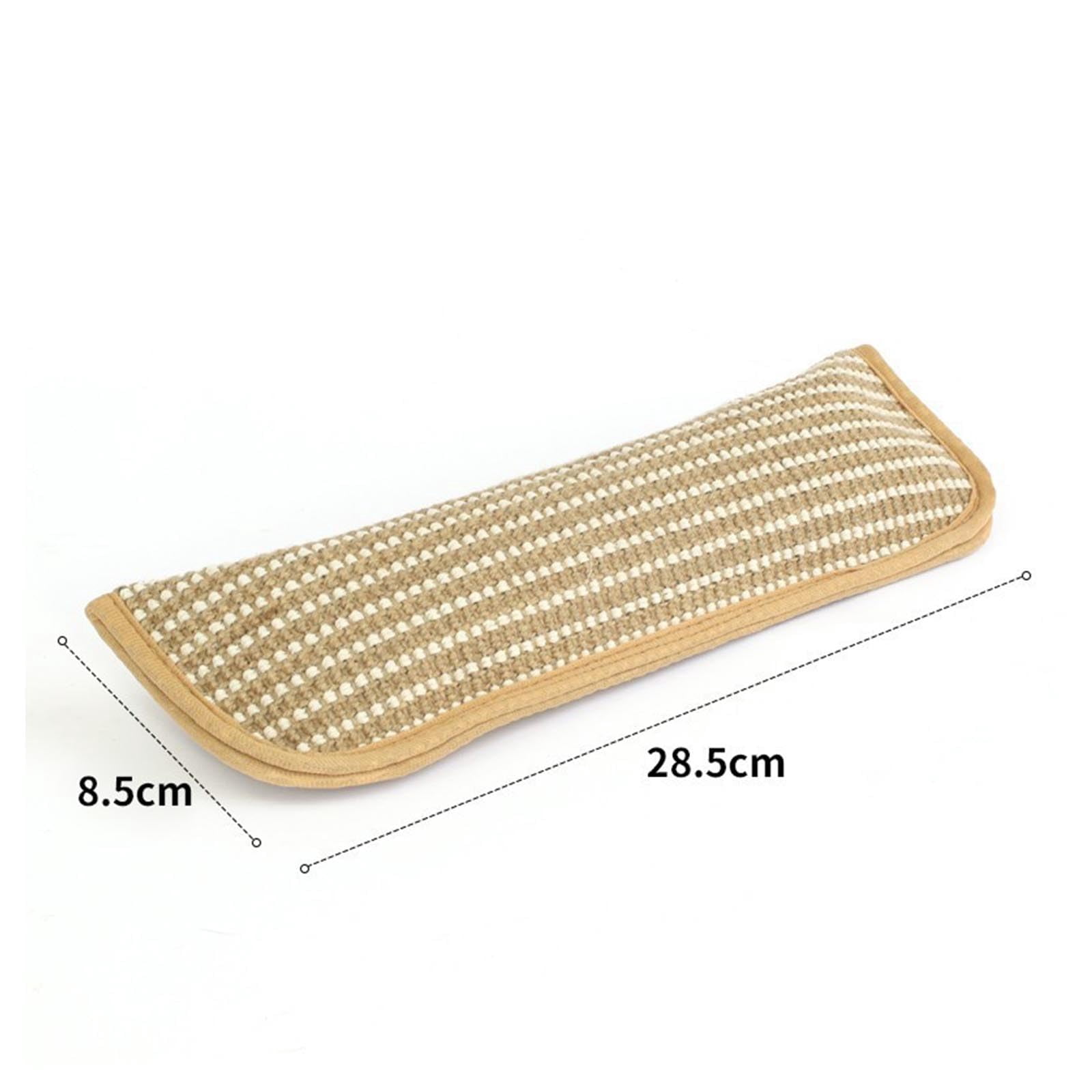 Cystone Cat Toy, Interactive Catnip Chew Toy, Durable 12 Inches Catnip Kicker Soft Sisal Pillow with Organic Catnip for Kittens and Adult Cats for Indoor Scratching, Chewing & Teething