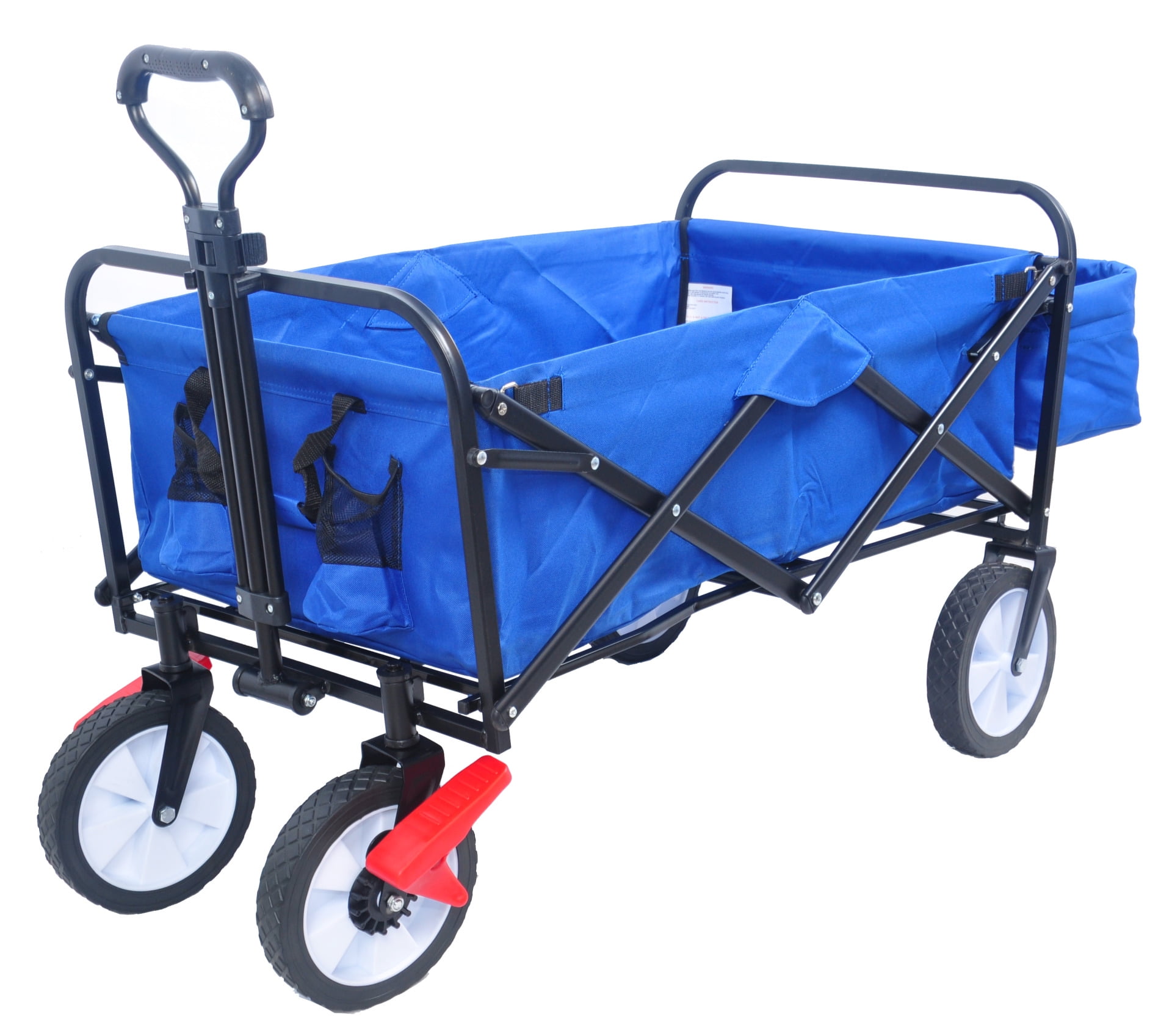 Collapsible Folding Wagon Garden Cart, Utility Wagons Carts Heavy Duty