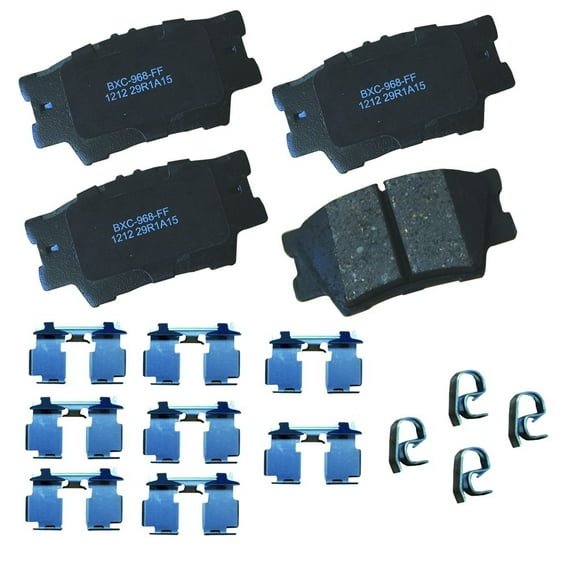 Bendix Brakes Disc Brake Pad Set Fits select: 2007-2017 TOYOTA CAMRY, 2006-2017 TOYOTA RAV4