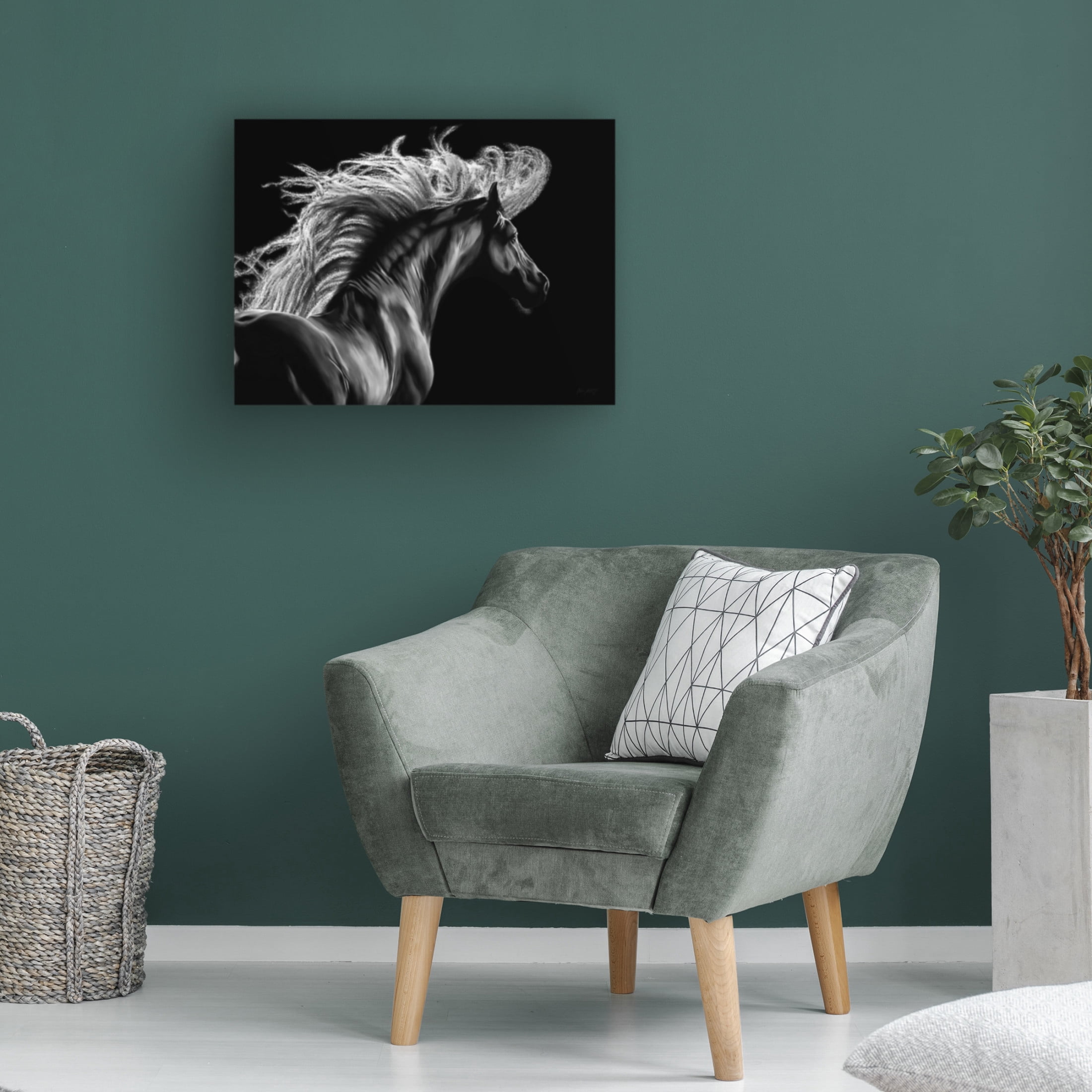 Trademark Fine Art Lord Amihere Le Equus Canvas Wall Art