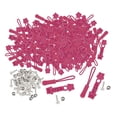 thumbnail image 2 of HILABEE 200 Pieces Zipper Repair Kit Removable Multifunctional for Tent Purse Size 8 Rose Red, 2 of 9