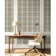thumbnail image 2 of Harry & Grace Pavestone Thornbury Tailored Plaid Peel and Stick Wallpaper - 20.5 in. W x 18 ft. L Roll, 2 of 7