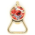 thumbnail image 1 of Abrelatas de acero inoxidable Unbranded Mariposa con flores de colores 3.7cm x 5.8cm, 1 of 3