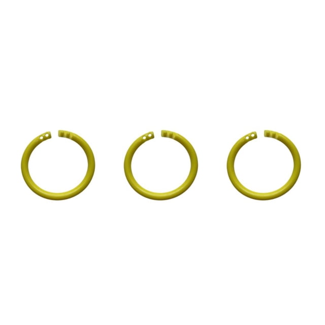 Inteprter 10 unids/set organizar y artículos con anillos de carpeta de hojas sueltas de plástico-carpetas de facturas de álbumes de recortes Type1 NO1