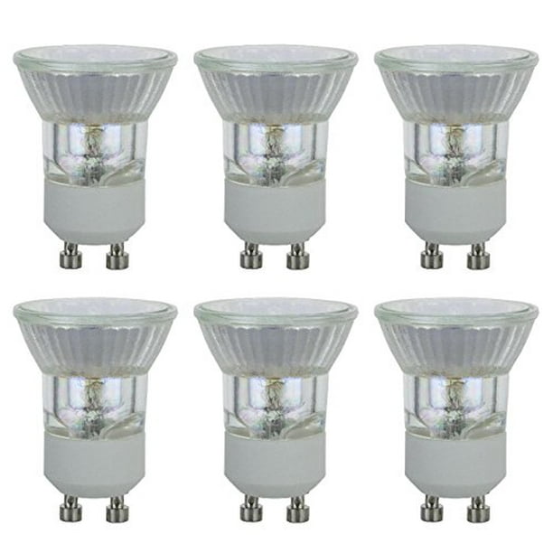 Sterl Lighting Pack of 6 MR11 With UV Glass Cover Candle Warmer Turn