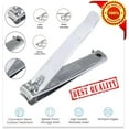 thumbnail image 5 of Premium Stainless Steel Nail Clippers, Nail Clipper Set with Sharp Nail File, Stainless Steel Nail Clippers, 5 of 5
