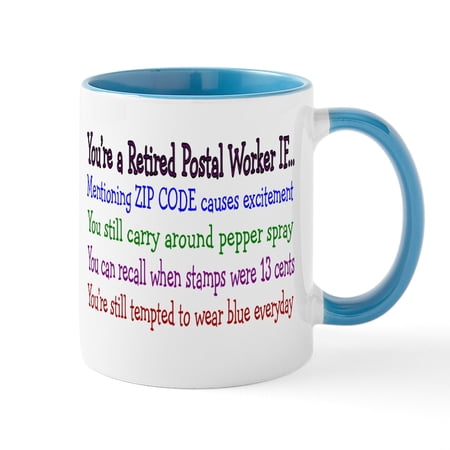 CafePress - Retirement Mug - 11 oz Ceramic Mug - Novelty Coffee Tea Cup