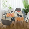 thumbnail image 5 of Yayeee Tablecloths for Rectangular Tables 60 x 120 inch Party Table Cover, Cats and Hearts, 5 of 6