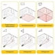 thumbnail image 3 of juego de medida láser de 50 m, telémetro láser de 165 pies, herramienta de medición digital con mango portátil con niveles de burbuja, pantalla LCD retroiluminada grande y resistente al agua Ip54, 3 of 5