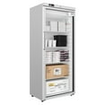 thumbnail image 2 of 30 in. 21 cu. ft. Commercial Auto Defrost Glass Door Reach-In Freezer in White (KM-RIF-1GD21C-A), 2 of 16