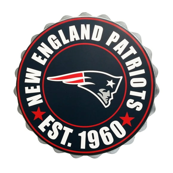 New England Patriots Logo de la Bouteille
