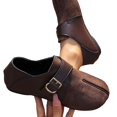 thumbnail image 5 of Willtoo Women's Retro Split-Toe Flats, Adjustable Buckle Strap Splicing Casual Loafers, Fashion Comfort Daily Walking Shoes, 5 of 6