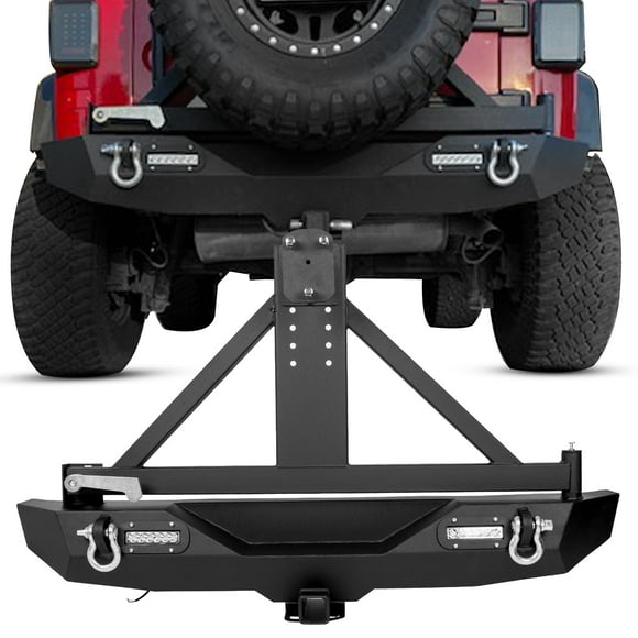 Hitch Mounted Spare Tire Carrier Compatible With Polaris GENERAL 1000 RIDE COMMAND 2019