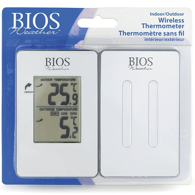 Thermomètre intérieur/extérieur de BIOS Weather