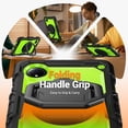 thumbnail image 3 of Case for Xiaomi Redmi Pad SE 8.7 inch 2024, 360 Rotating Stand Handle Shoulder Strap Heavy Duty Shockproof Cover, Lime PC, 3 of 7