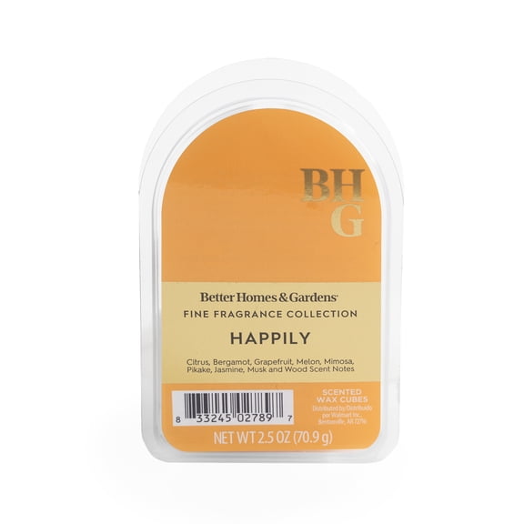 BHG Luxury Fragrance, Happily Scented Wax Melts, 2.5oz