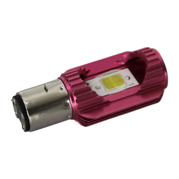 Foco LED H2 Rojo 12V 12W para Moto