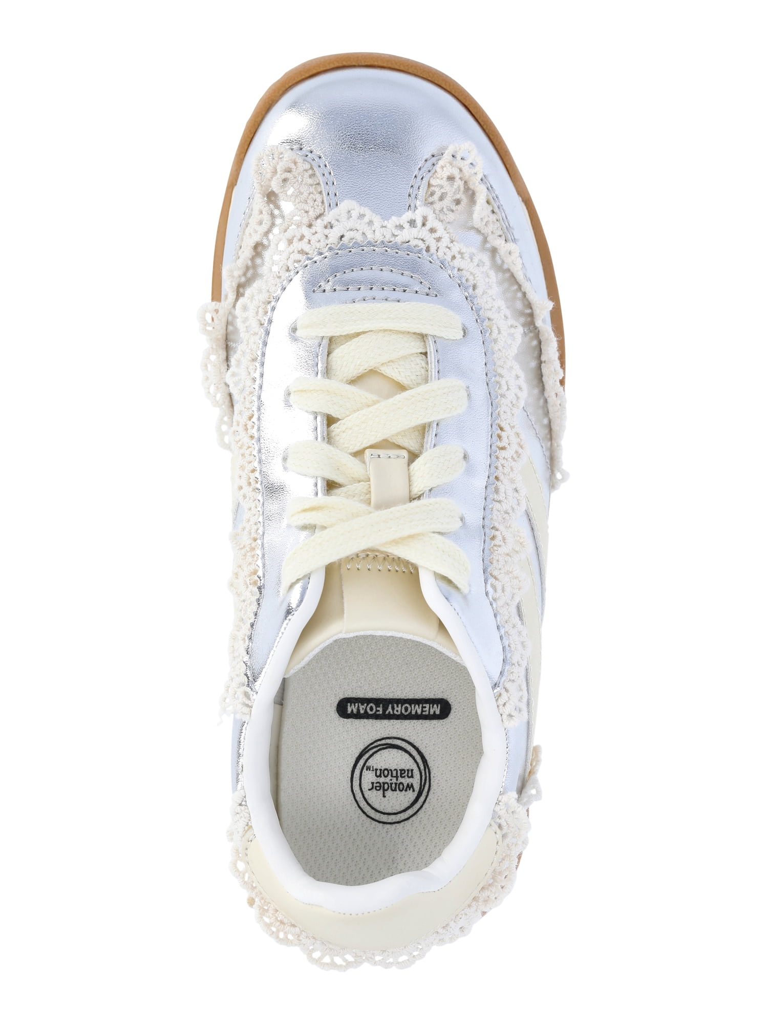 Wonder Nation Little & Big Girls Low Profile Sneakers