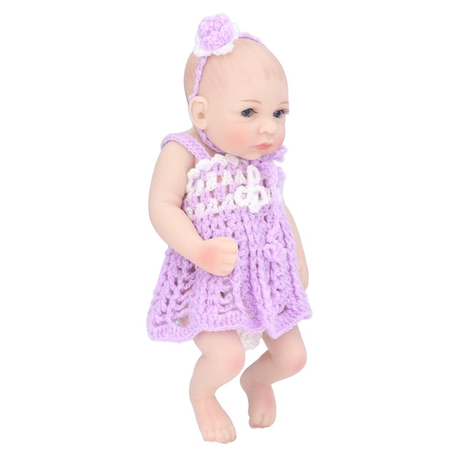 Muñecas renacidas realistas BuyWeek Muñeca bebé renacida 10 pulgadas Silicona suave