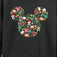 thumbnail image 3 of Disney - Mickey Silhouette Christmas - Women's French Terry Pullover Sweatshirt, 3 of 4