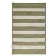 thumbnail image 1 of Colonial Mills PO69R036X036S 3 ft. Portico Striped Square Rug, Edamame, 1 of 1