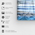 thumbnail image 5 of Wynwood Studio Nautical and Coastal Modern Canvas Art - Blue Exquisite Sailboat Scene, Wall Art for Living Room, Bedroom, and Bathroom, 24 in x 16, Blue and White Home Decor, 5 of 5