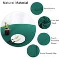 thumbnail image 2 of LingStar green Tablecloth Spillproof Wrinkle Resistant Table Cloths for Parties Dining Room Holiday 52"x52", 2 of 5