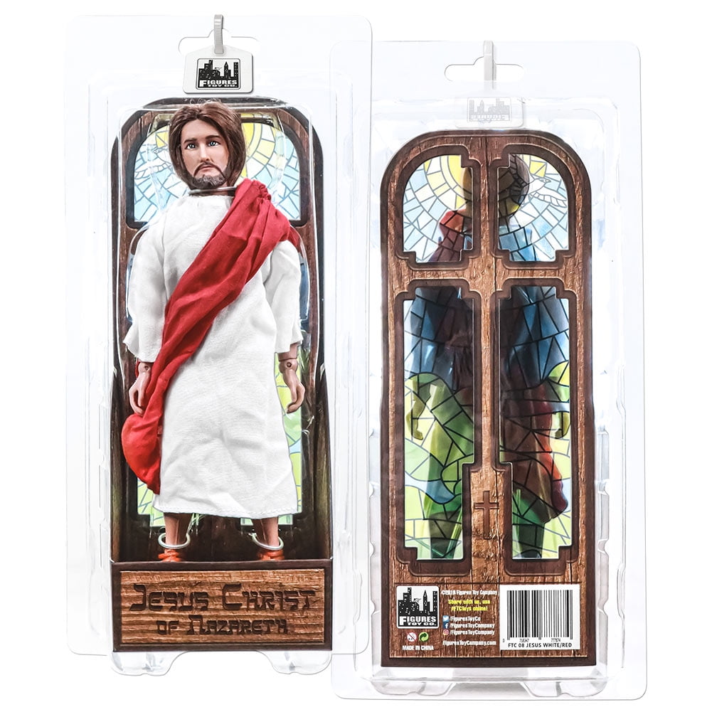 Jesus 8 Inch Retro Action Figure [White Robe]