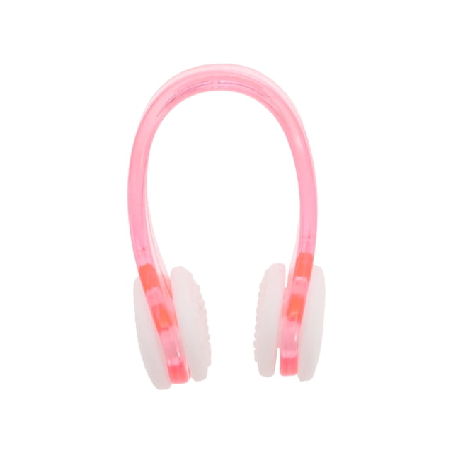 Unique Bargains 1 Pc Comfortable Swimming Nose Clips for Surfing White Pink