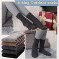 thumbnail image 2 of Calcetines EBMORE de lana merino para mujer, térmicos de invierno, 5 pares, 2 of 7
