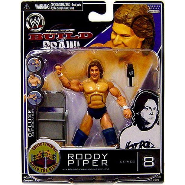 Wwe Wrestling Build N Brawl Series 8 Roddy Piper Action Figure Walmart Com Walmart Com - piper brawl stars in panties