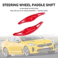 thumbnail image 2 of Red Steering Wheel Shift Paddle Shifter Extension Fit For Kia Stinger 2018-2022, 2 of 9