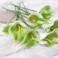 thumbnail image 4 of Ramo de hortensias artificiales de seda | Decoración realista de plástico blanco para el hogar | Centro de mesa para bodas y comedores, 4 of 6