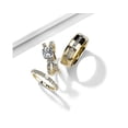 thumbnail image 2 of 0.50 T.C.W Baguette Genuine Diamond Stunning Eternity Band for Women Solid 950 Platinum Size 3.5, 2 of 8