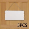 thumbnail image 1 of Letreros de madera colgantes BLESIY placa de madera en blanco, 1 of 8