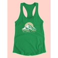 thumbnail image 3 of Camping Area Mountain Racerback Tank Women -Image by Shutterstock, Female Medium, 3 of 4