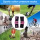 thumbnail image 5 of Calcetines de yoga Calcetines deportivos de compresión de algodón Calcetines de compresión con punta abierta, 5 of 5